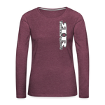 Riley Racing | 2022 | Women's LS T-Shirt - heather burgundy