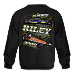 Riley Racing | 2022 | Youth Crewneck Sweatshirt - black