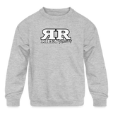 Riley Racing | 2022 | Youth Crewneck Sweatshirt - heather gray