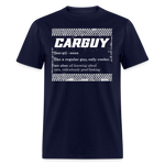 CARGUY DEFINITION | FSR MERCH | ADULT T-SHIRT - navy