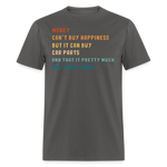 BUY CAR PARTS | FSR MERCH | ADULT T-SHIRT - charcoal