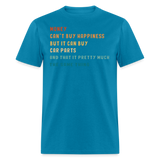 BUY CAR PARTS | FSR MERCH | ADULT T-SHIRT - turquoise