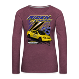 Aiden Fabian | 2022 | Women's LS T-Shirt - heather burgundy