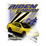 Aiden Fabian | 2022 | Sticker - transparent glossy