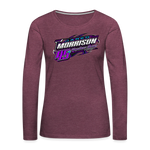 Jared Morrison | 2022 | Women's LS T-Shirt - heather burgundy