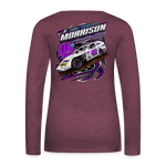 Jared Morrison | 2022 | Women's LS T-Shirt - heather burgundy