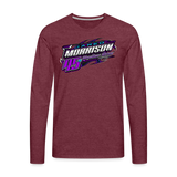 Jared Morrison | 2022 | Men's LS T-Shirt - heather burgundy