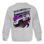 Jared Morrison | 2022 | Youth Crewneck Sweatshirt - heather gray