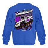 Jared Morrison | 2022 | Youth Crewneck Sweatshirt - royal blue