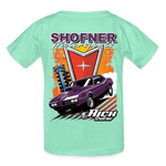 Shofner Motorsports | 2022 | Youth T-Shirt 2-Sided - deep mint