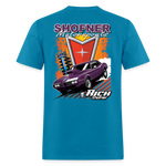 Shofner Motorsports | 2022 | Men's T-Shirt 2-Sided - turquoise
