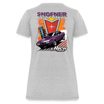 Shofner Motorsports | 2022 | Women's T-Shirt 2-Sided - heather gray