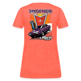 Shofner Motorsports | 2022 | Women's T-Shirt 2-Sided - heather coral