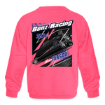 Benz Racing | 2022 | Youth Crewneck Sweatshirt - neon pink