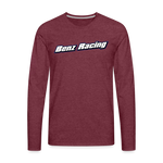 Benz Racing | 2022 | Men's LS T-Shirt - heather burgundy