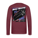 Benz Racing | 2022 | Men's LS T-Shirt - heather burgundy