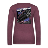 Benz Racing | 2022 | Women's LS T-Shirt - heather burgundy