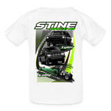Stine Racing | 2022 | Youth T-Shirt Two-Sided - white