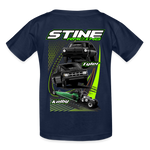 Stine Racing | 2022 | Youth T-Shirt Two-Sided - navy