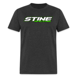 Stine Racing | 2022 | Men's T-Shirt Two-Sided - heather black