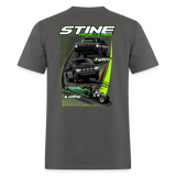 Stine Racing | 2022 | Men's T-Shirt Two-Sided - charcoal