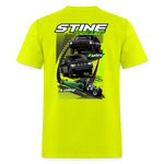 Stine Racing | 2022 | Men's T-Shirt Two-Sided - safety green