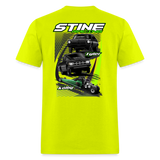 Stine Racing | 2022 | Men's T-Shirt Two-Sided - safety green