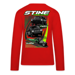 Stine Racing | 2022 | Youth LS T-Shirt Two-Sided - red