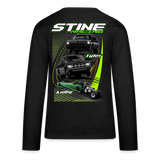 Stine Racing | 2022 | Youth LS T-Shirt Two-Sided - charcoal grey