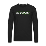 Stine Racing | 2022 | Men's LS T-Shirt Two-Sided - black