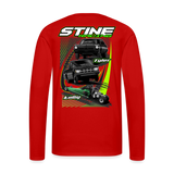 Stine Racing | 2022 | Men's LS T-Shirt Two-Sided - red