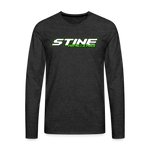 Stine Racing | 2022 | Men's LS T-Shirt Two-Sided - charcoal grey