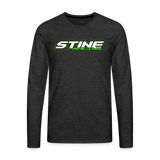 Stine Racing | 2022 | Men's LS T-Shirt Two-Sided - charcoal grey