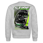 Stine Racing | 2022 | Adult Crewneck Sweatshirt Two-Sided - heather gray