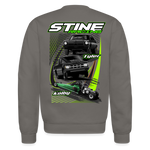 Stine Racing | 2022 | Adult Crewneck Sweatshirt Two-Sided - asphalt gray