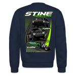 Stine Racing | 2022 | Adult Crewneck Sweatshirt Two-Sided - navy