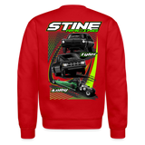 Stine Racing | 2022 | Adult Crewneck Sweatshirt Two-Sided - red
