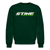 Stine Racing | 2022 | Adult Crewneck Sweatshirt Two-Sided - forest green
