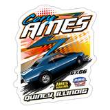 Cory Ames | 2022 | Sticker - white matte