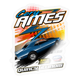 Cory Ames | 2022 | Sticker - transparent glossy