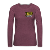 Cory Ames | 2022 | Women's LS T-Shirt - heather burgundy