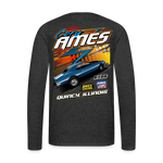 Cory Ames | 2022 | Men's LS T-Shirt - charcoal grey