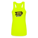 Cory Ames | 2022 | Women’s Racerback Tank - neon yellow