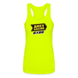 Cory Ames | 2022 | Women’s Racerback Tank - neon yellow