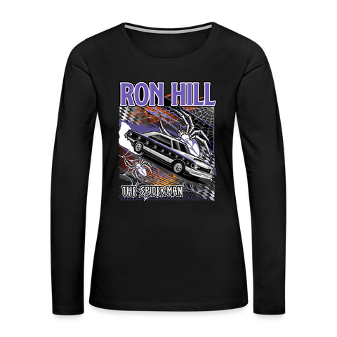 Ron Hill | 2022 | Women's LS T-Shirt - black