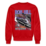 Ron Hill | 2022 | Adult Crewneck Sweatshirt - red
