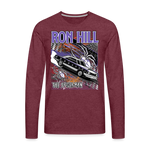 Ron Hill | 2022 | Men's LS T-Shirt - heather burgundy