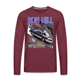 Ron Hill | 2022 | Men's LS T-Shirt - heather burgundy