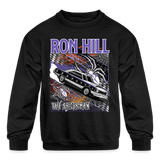 Ron Hill | 2022 | Youth Crewneck Sweatshirt - black