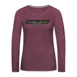 Adam Woodmancy | 2022 | Women's LS T-Shirt - heather burgundy